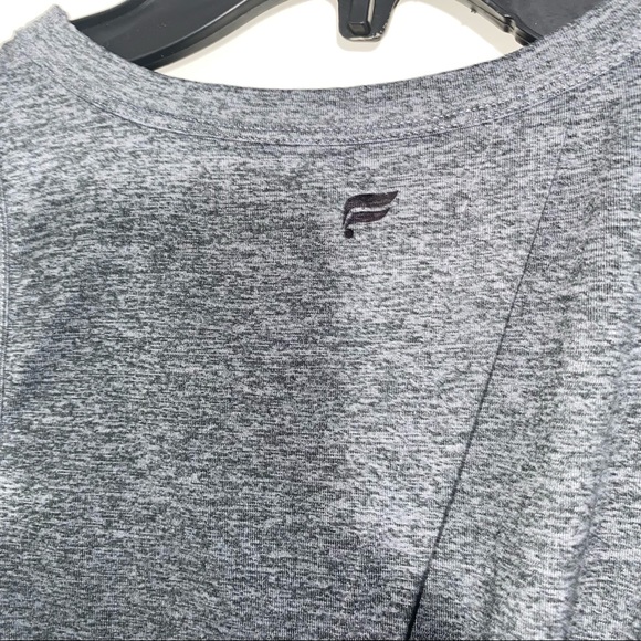 Fabletics Gray Tank Keyhole Back - Picture 4 of 5